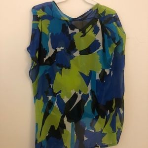 Vince Camuto Sheer Blouse